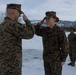 U.S. Marine with 2nd Marine Aircraft Wing reenlists in Norway