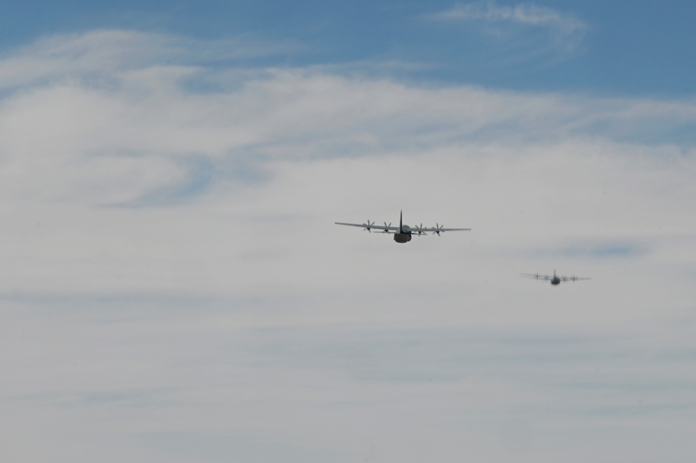 U.S. Air Force, Army airdrop 66 pallets of humanitarian aid to Gaza