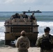 Beach Master Unit and Amphibious Construction Battalion load and unload Land Crafting Unit