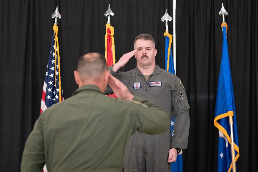 Spohn Assumes Command of the 188th Wing