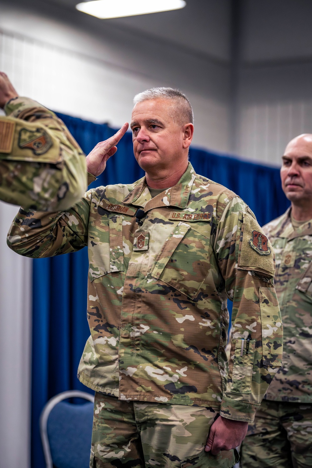 Command Chief Master Sgt. J. Stacy Cutshaw Change of Responsibility