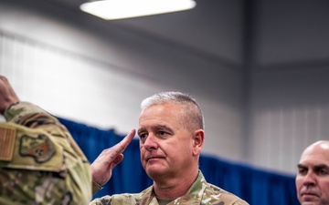 Command Chief Master Sgt. J. Stacy Cutshaw Change of Responsibility
