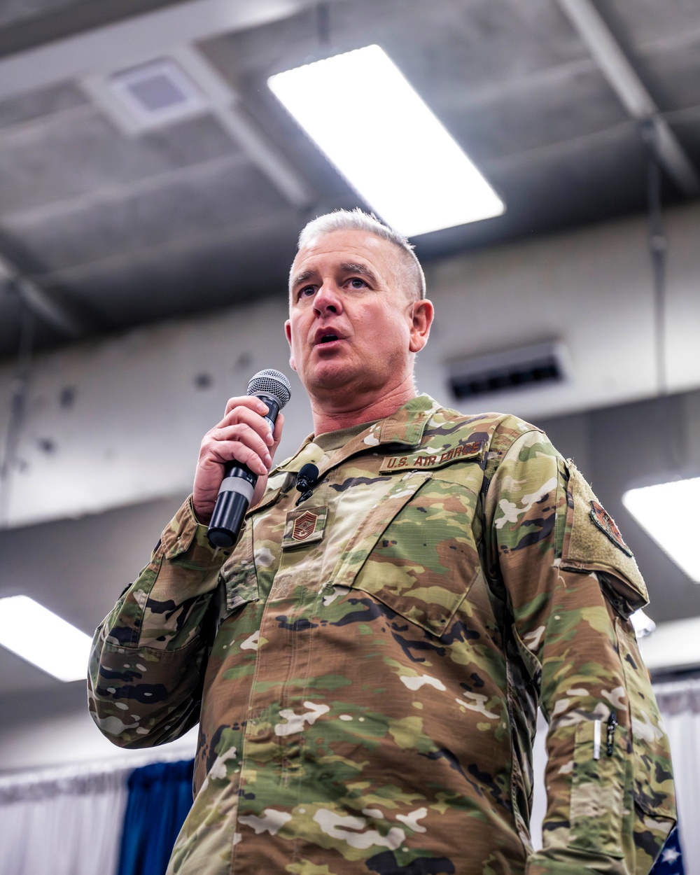 Command Chief Master Sgt. J. Stacy Cutshaw Change of Responsibility