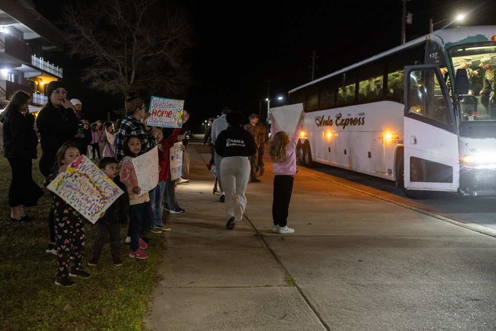 Combat Logistics Battalion 22 Homecoming