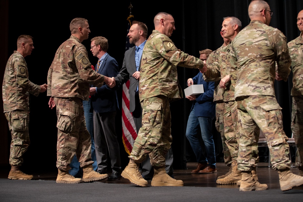 Soldiers with the 109th Regional Support Group return from a nine-month deployment