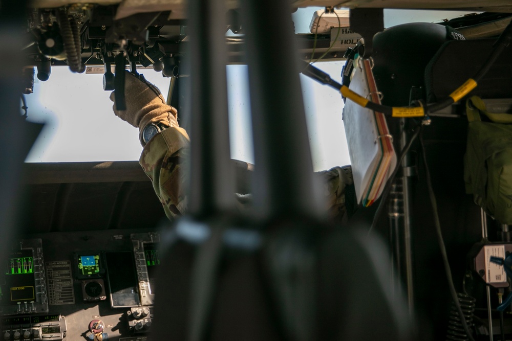 285th Aviation Battalion Aerial Gunnery Exercise