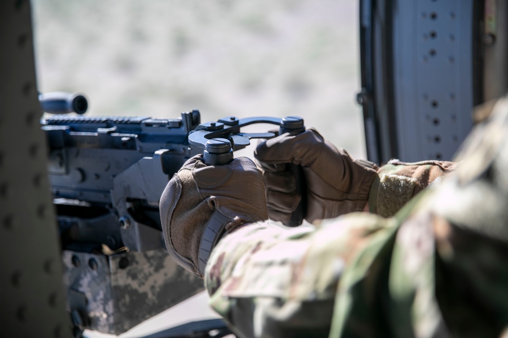 285th Aviation Battalion Aerial Gunnery Exercise