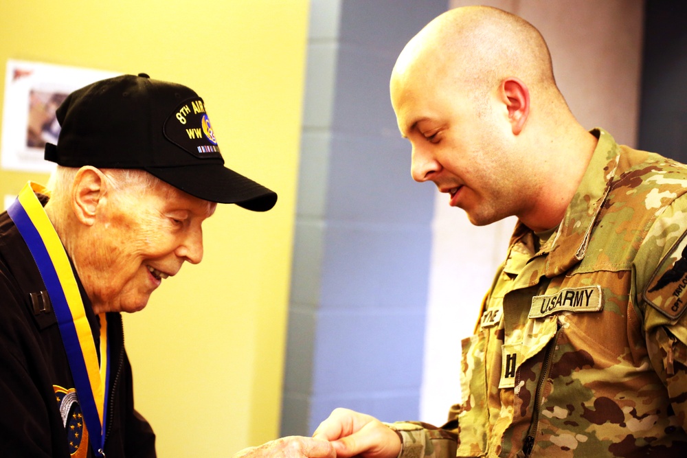 World War II Pilot Receives the Knight of the Honorable Order of Saint Michael award