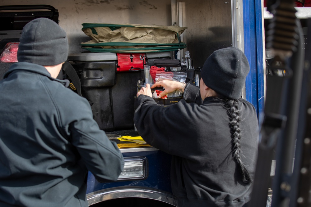 Arizona and New Mexico Civil Support teams Train with civil agencies