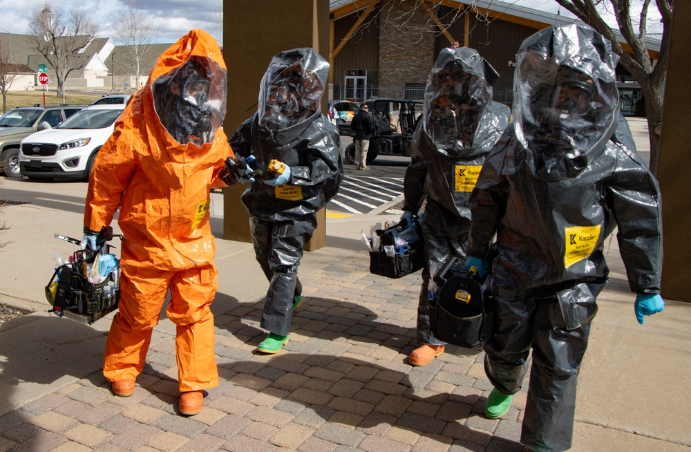 Arizona and New Mexico Civil Support Teams train with civil agencies