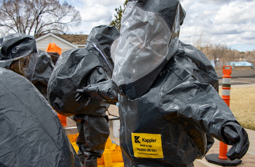 Arizona and New Mexico Civil Support Teams train with civil agencies