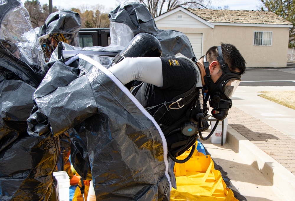 Arizona and New Mexico Civil Support Teams train with civil agencies