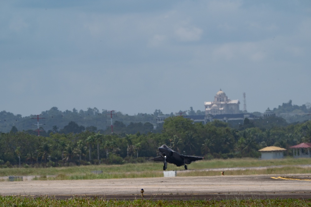 Partners make history: First U.S. fifth-generation fighters touch down in Brunei