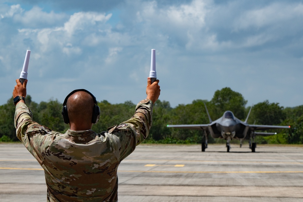 Partners make history: First U.S. fifth-generation fighters touch down in Brunei