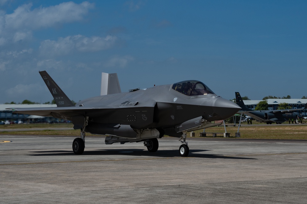 Partners make history: First U.S. fifth-generation fighters touch down in Brunei