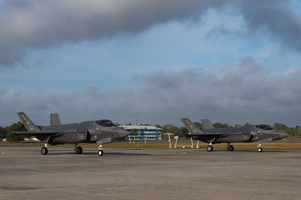 Partners make history: First U.S. fifth-generation fighters touch down in Brunei