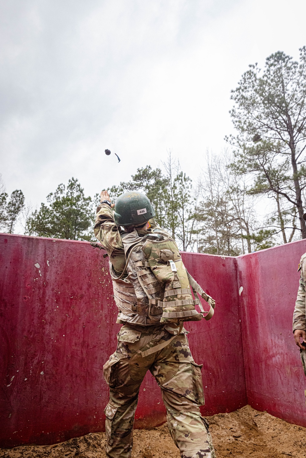 Infantry OSUT Hand Grenade training