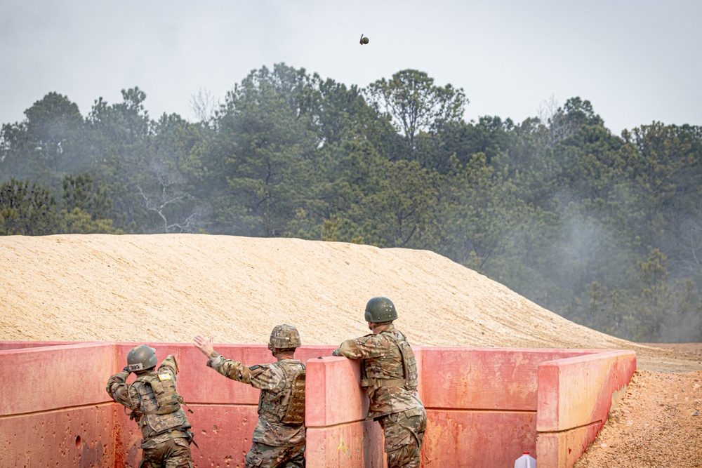 Hand Grenade training