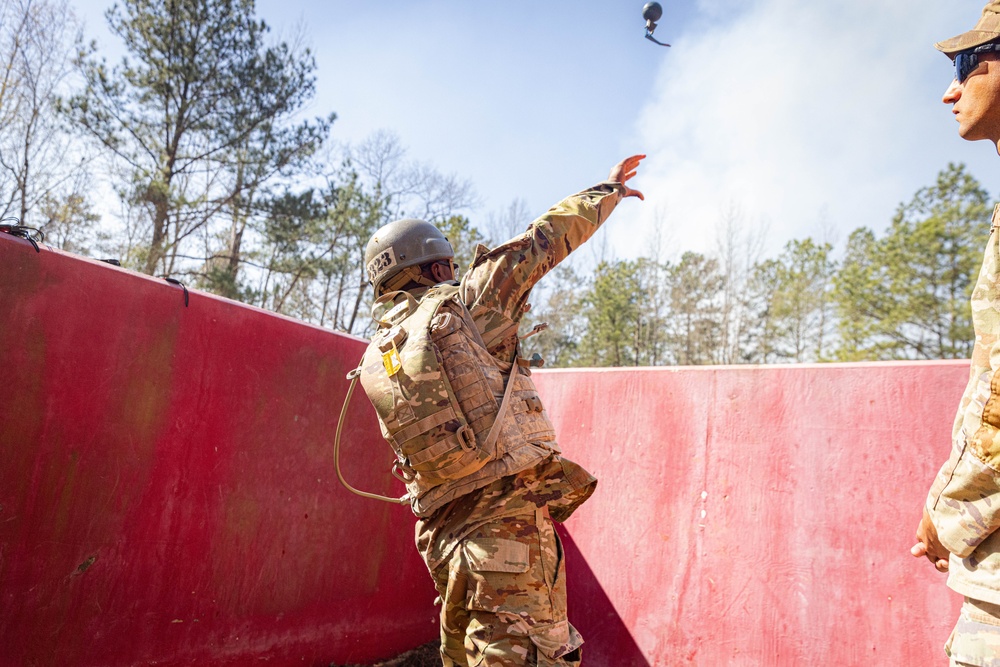 Hand grenade training