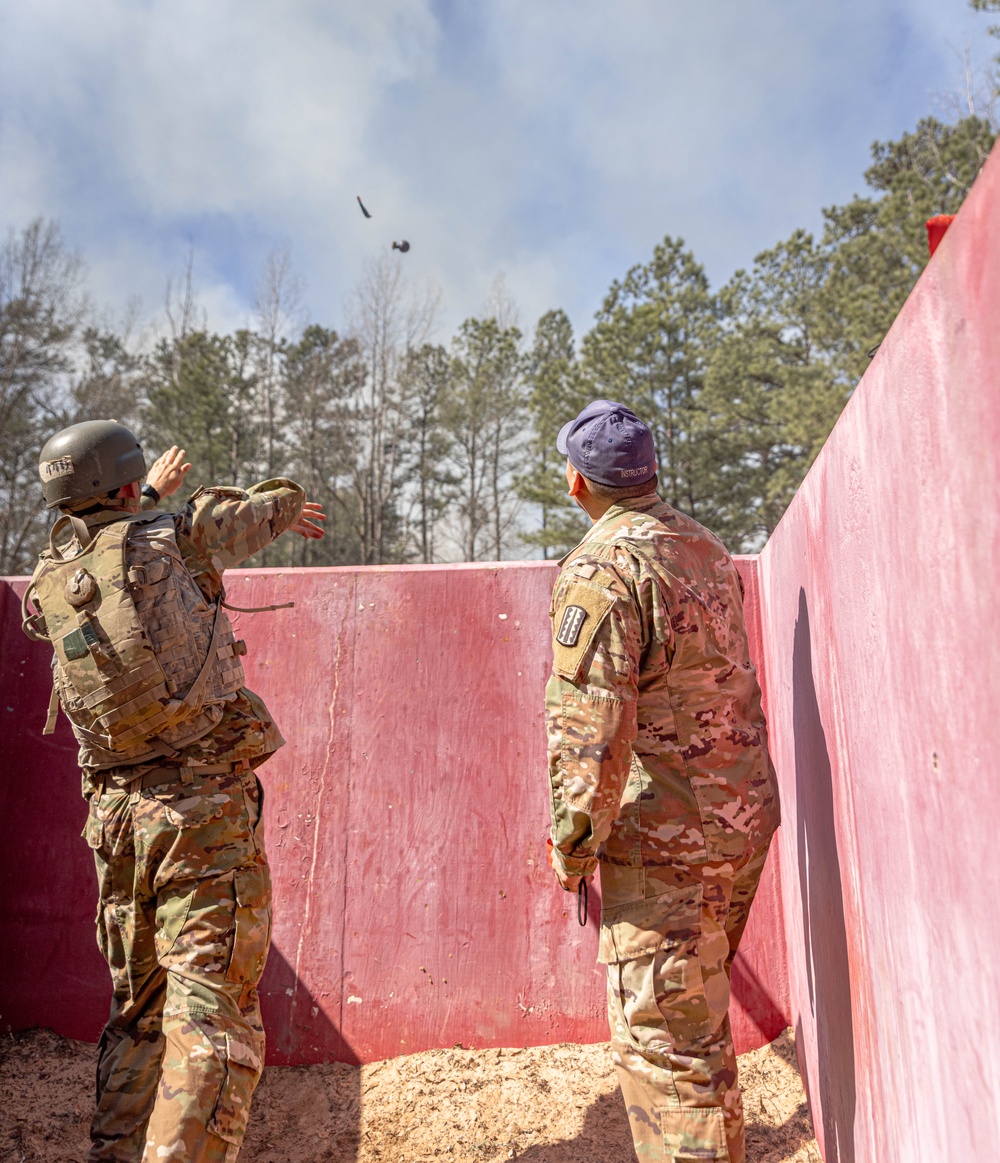 Hand Grenade Training