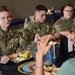 Commanding General Shawley Shares Lunch and Conversations with Soldiers