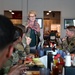 Congressional Delegation Shares Lunch and Conversations with Soldiers