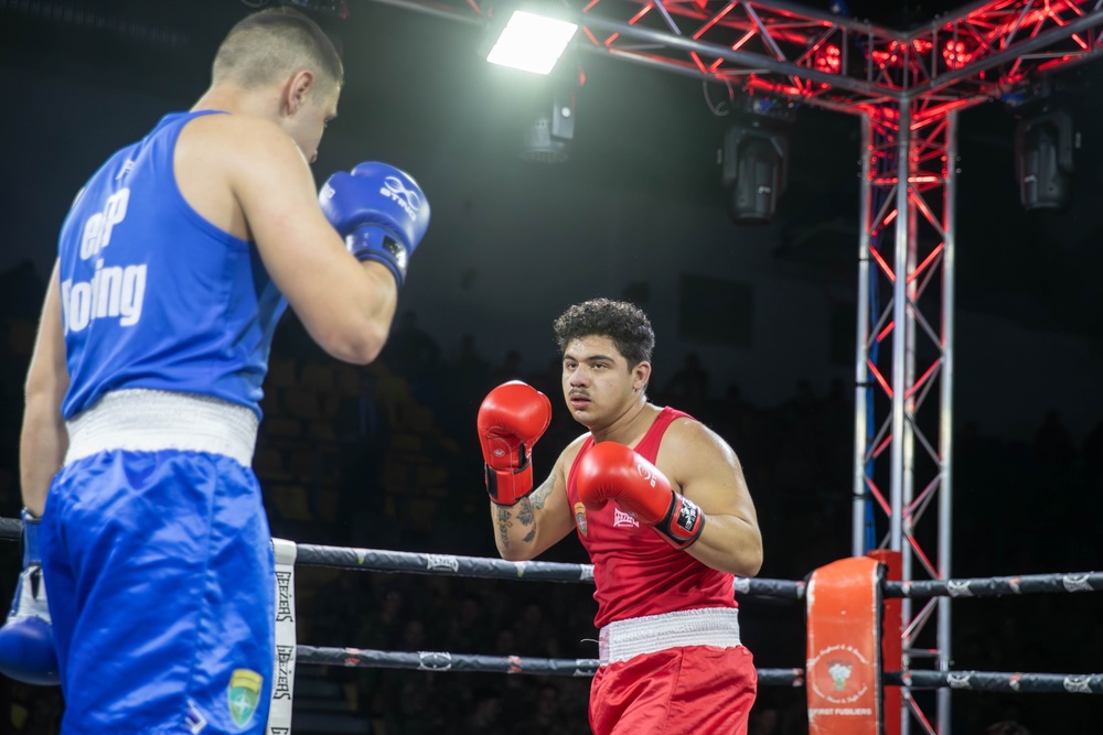 3rd Infantry Division Soldiers compete in NATO boxing event