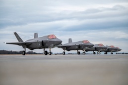 VTANG F-35s Soar During Training Weekend