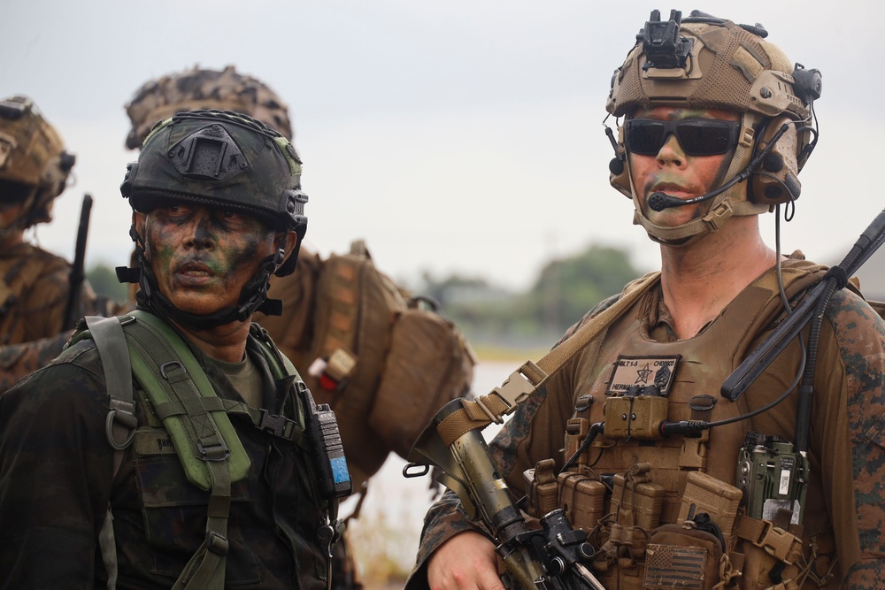 BLT 1/5 Conduct Airfield Seizure during Cobra Gold