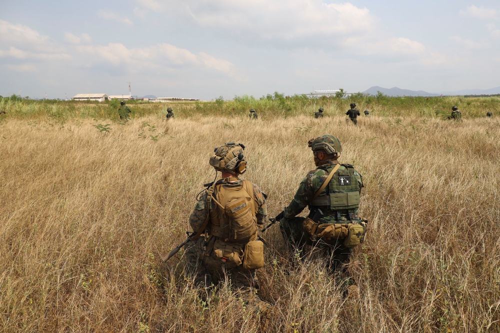 BLT 1/5 Conduct Airfield Seizure during Cobra Gold