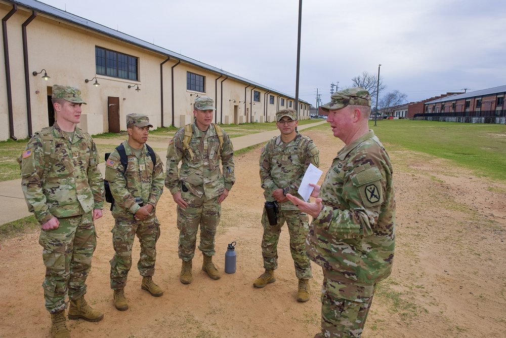 National Guard Leaders Tour Ft. Moore Training Facilities