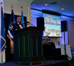 SEA Whitehead visits 127th Wing