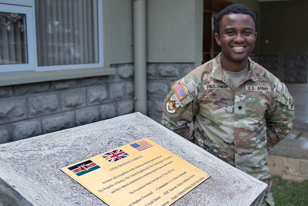 From Guyana to Kenya, a Massachusetts Guardsman finds a taste of home
