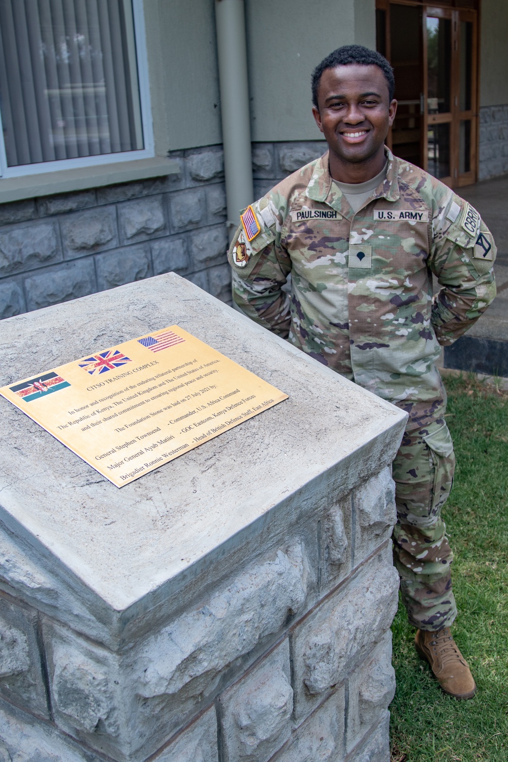 From Guyana to Kenya, a Massachusetts Guardsman finds a taste of home