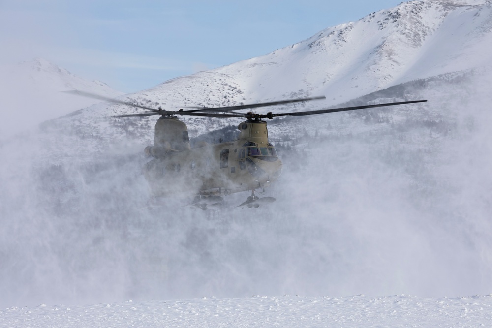 Alaska Army National Guardsmen conduct sling-load training