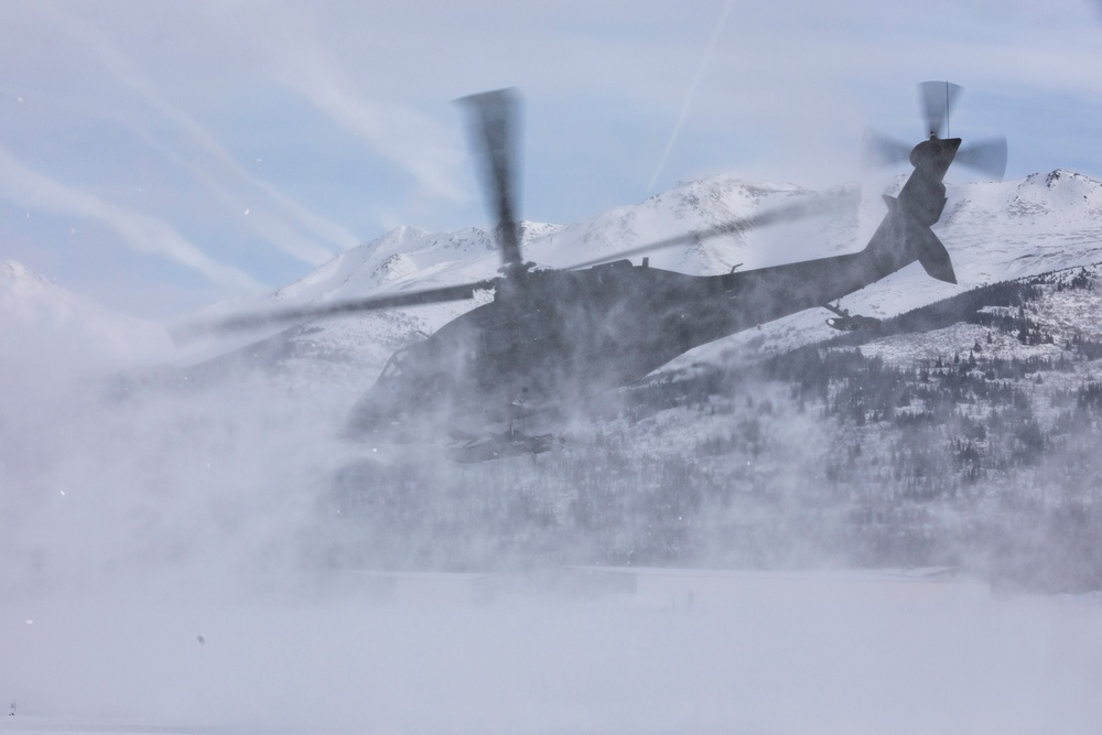 Alaska Army National Guardsmen conduct sling-load training