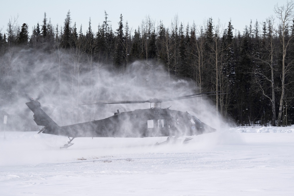 Alaska Army National Guardsmen conduct sling-load training