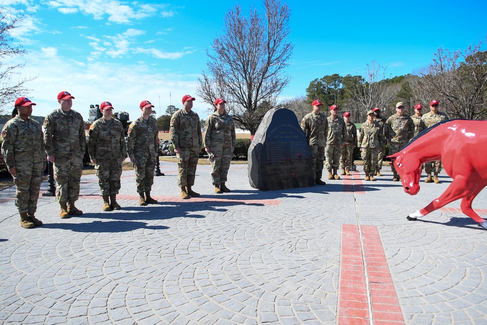 203rd RED HORSE honors fallen Airmen during memorial service