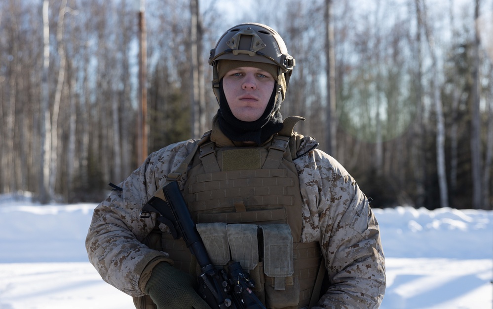 ARCTIC EDGE 2024: Fox 2/14 Marines conduct live-fire crew served range