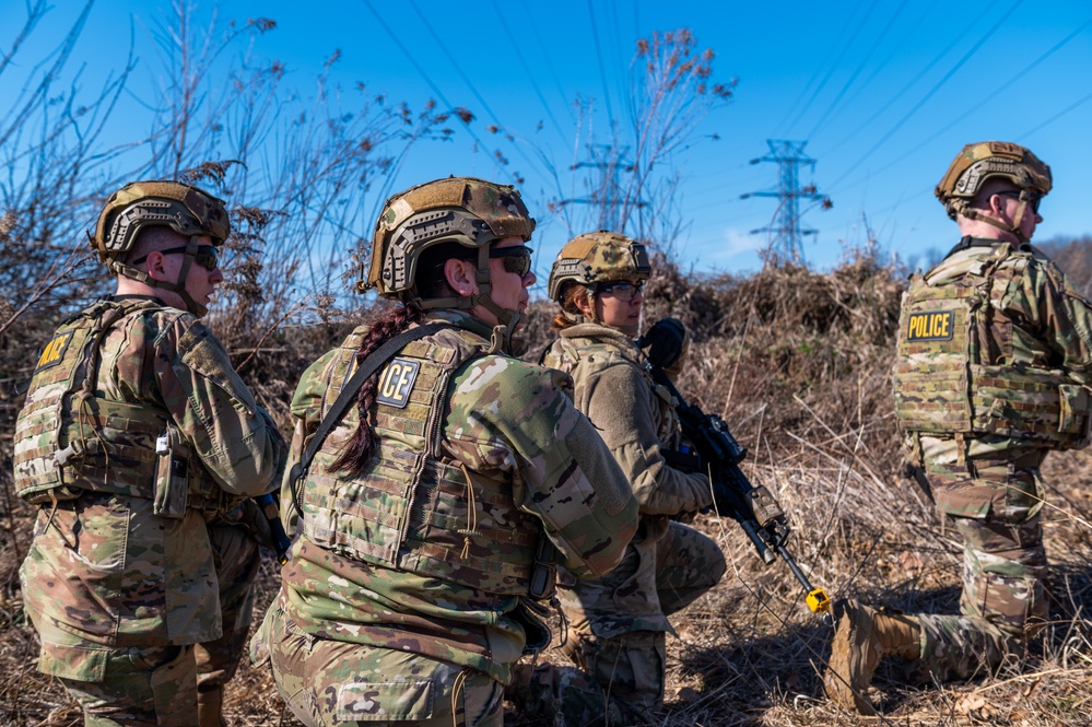 182nd Security Forces Squadron Conducts Field Training