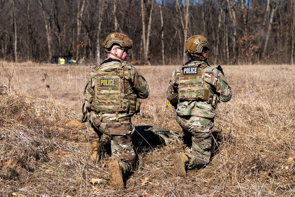 182nd Security Forces Squadron Conducts Field Training