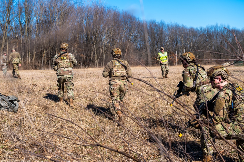 182nd Security Forces Squadron Conducts Field Training