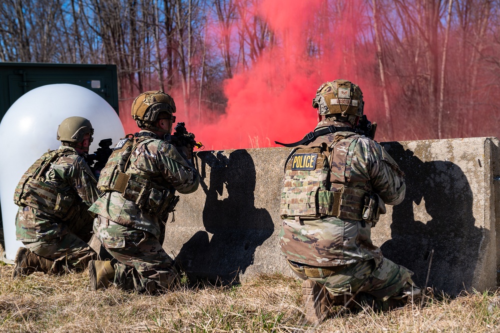 182nd Security Forces Squadron Conducts Field Training