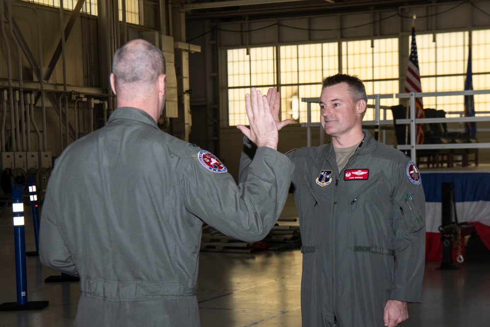 Newly promoted Col. Andrew Weidner takes oath of office
