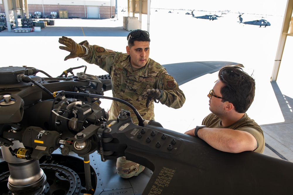 HH-60W Jolly Green II Helicopter Familiarization Training