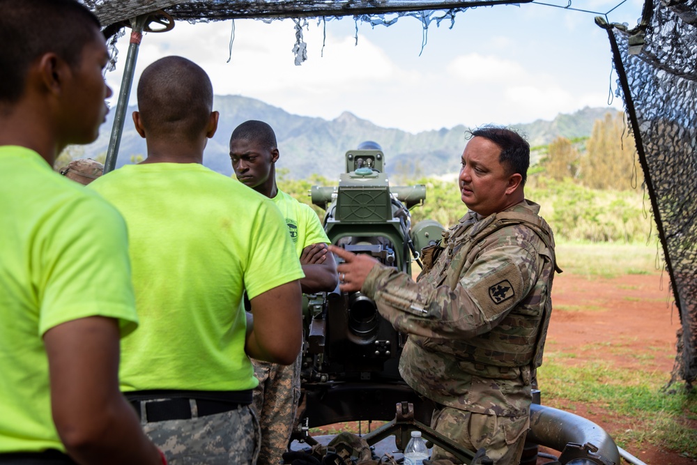 1-487 Fires Up for Hawaii Youths