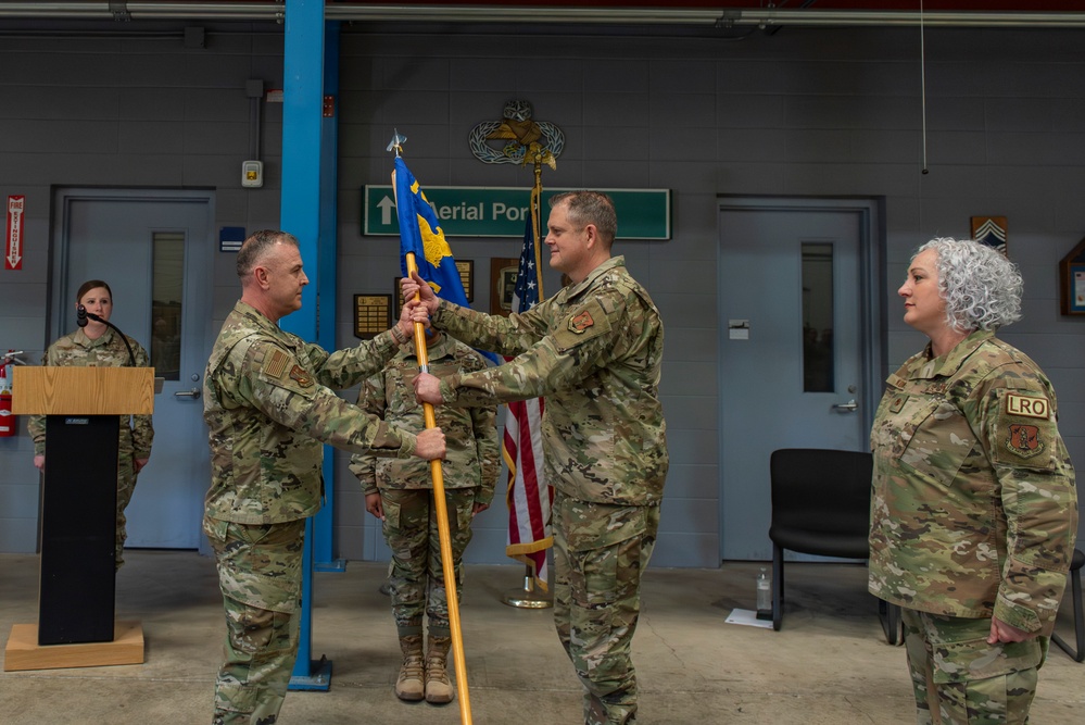 182nd Logistics Readiness Squadron Change of Command Ceremony