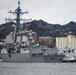 USS McCampbell Arrives at CFAY