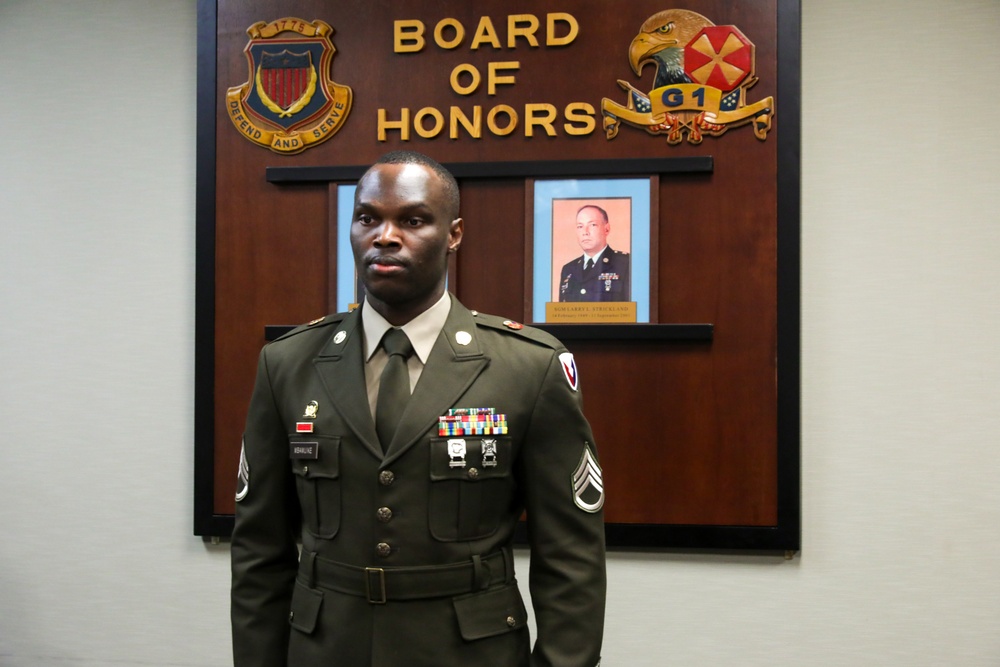 Sergeant Audie Murphy Award Eighth Army