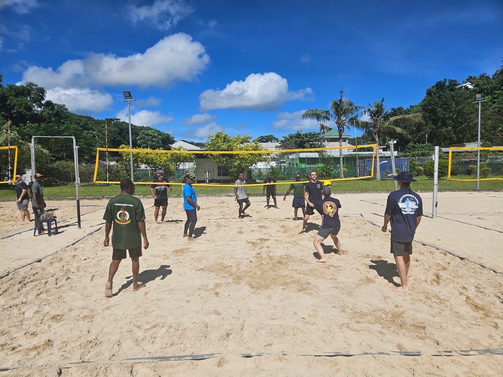 U.S. Coast Guard Cutter Harriet Lane crew engage with Vanuatu community, partners